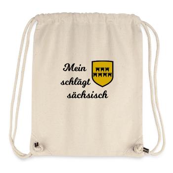 My dear Saxony - Stanley/Stella Recycled Gym Bag - natural - Front