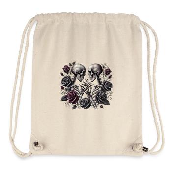 Dark Romance: Gothic Aesthetic - Stanley/Stella Recycled Gym Bag - natural - Front