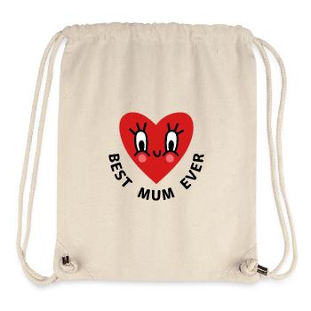 Best mum ever - Stanley/Stella Recycled Gym Bag - natural - Front
