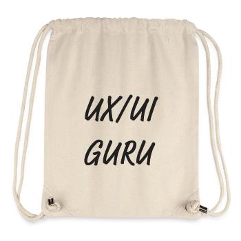 Gourou UX/UI - Sac à cordon recyclé Stanley/Stella - blanc naturel - Devant