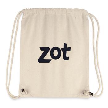 Zot – Chemise flamande statement - Sac à cordon recyclé Stanley/Stella - blanc naturel - Devant