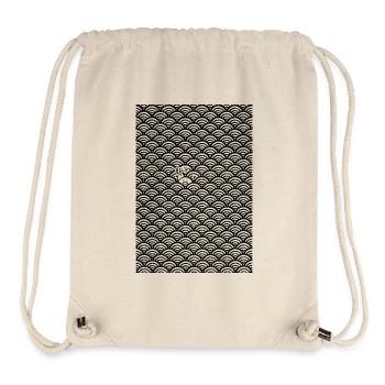 Help Japan Design - Stanley/Stella recycelter Gym Bag - Naturweiß - Vorne