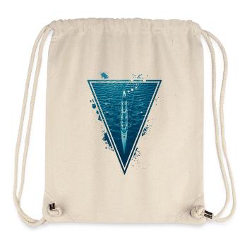 Rudern - Stanley/Stella recycelter Gym Bag - Naturweiß - Vorne