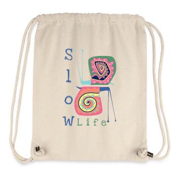 Be Nature - Stanley/Stella Recycled Gym Bag - natural - Front