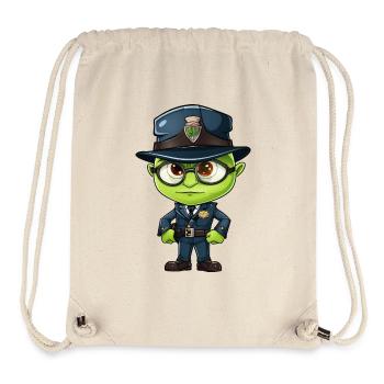 Locust Policeman - Stanley/Stella Recycled Gym Bag - natural - Front