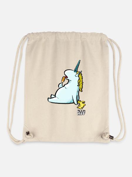 Eis Einhorn - Stanley/Stella recycelter Gym Bag - Naturweiß