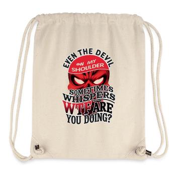 Devil's Whisper: Inner Conflict Edition - Stanley/Stella Recycled Gym Bag - natural - Front