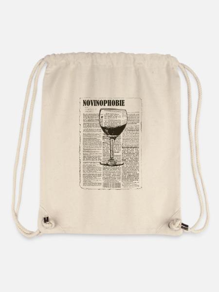 Novinophobie - Stanley/Stella recycelter Gym Bag - Naturweiß