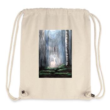Mystical Forest Stag Always Patronus Watercolour - Stanley/Stella Recycled Gym Bag - natural - Front