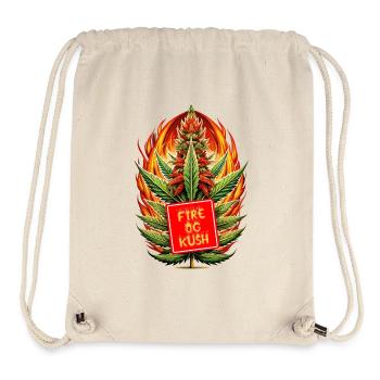Fire Og Kush - Stanley/Stella recycelter Gym Bag - Naturweiß - Vorne