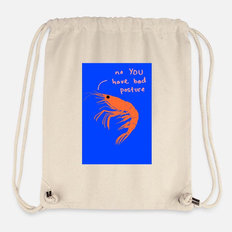 Bad Posture - Stanley/Stella Recycled Gym Bag - natural