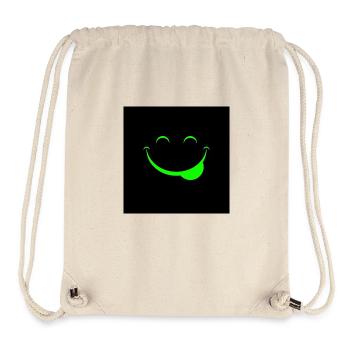 Funny face - Stanley/Stella Recycled Gym Bag - natural - Front