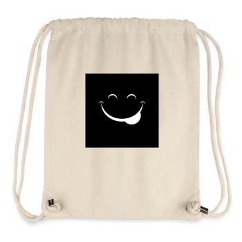 Funny face - Stanley/Stella Recycled Gym Bag - natural - Front