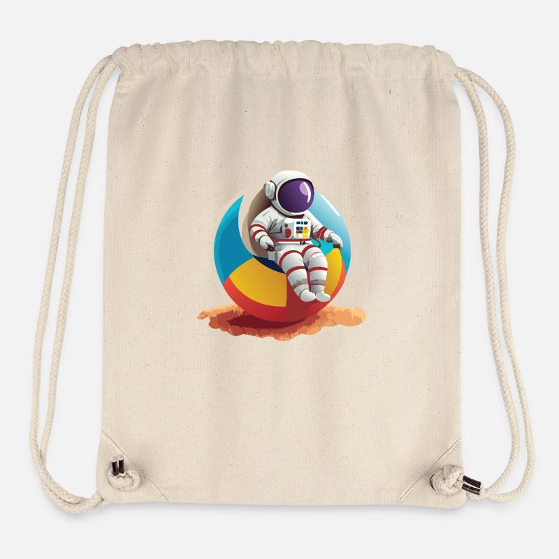 Austronaut - Stanley/Stella Recycled Gym Bag - natural