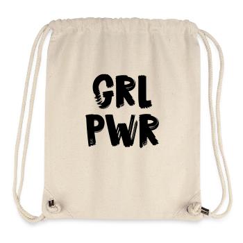 Girl-Power Girl-Power - Stanley/Stella recycelter Gym Bag - Naturweiß - Vorne