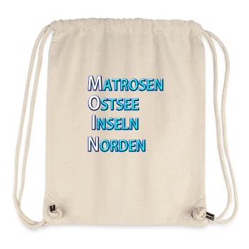 Matrosen Moin - Stanley/Stella recycelter Gym Bag - Naturweiß - Vorne