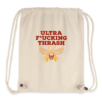 ultra fucking thrash metal - Stanley/Stella recycelter Gym Bag - Naturweiß - Vorne