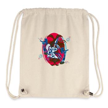 Indianer - Stanley/Stella recycelter Gym Bag - Naturweiß - Vorne