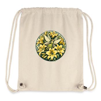 Lilien-Fee - Stanley/Stella recycelter Gym Bag - Naturweiß - Vorne