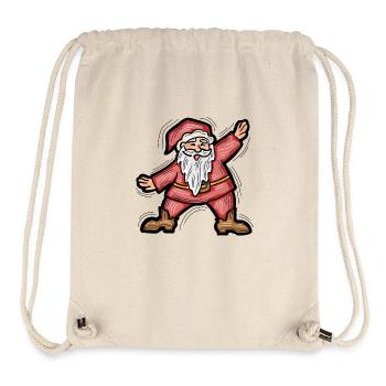 Santa Claus - Stanley/Stella Recycled Gym Bag - natural - Front