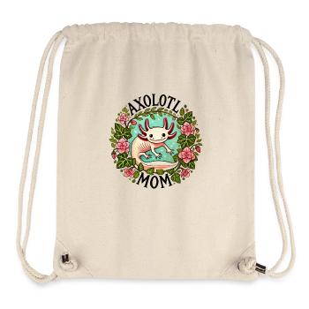 Axolotl Mom - Stanley/Stella Recycled Gym Bag - natural - Front