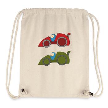 autorennen 2 - Stanley/Stella recycelter Gym Bag - Naturweiß - Vorne