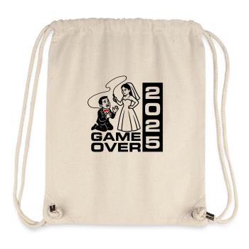 Hochzeit Game Over 2025 - Stanley/Stella recycelter Gym Bag - Naturweiß - Vorne