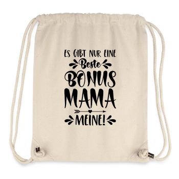 Es gibt nur eine beste Bonus Mama! Meine! - Stanley/Stella recycelter Gym Bag - Naturweiß - Vorne