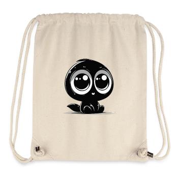 Kleines Monster - Stanley/Stella recycelter Gym Bag - Naturweiß - Vorne