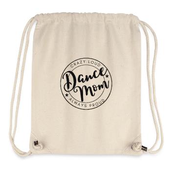 Dance Mom, Mama, Mutti, Tanzen, Geschenk, - Stanley/Stella recycelter Gym Bag - Naturweiß - Vorne