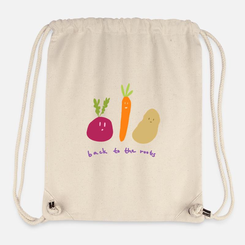 Back to the roots - Stanley/Stella recycelter Gym Bag - Naturweiß