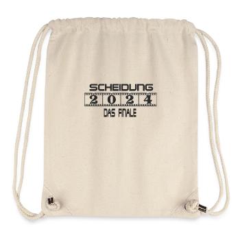 Scheidung - Stanley/Stella recycelter Gym Bag - Naturweiß - Vorne