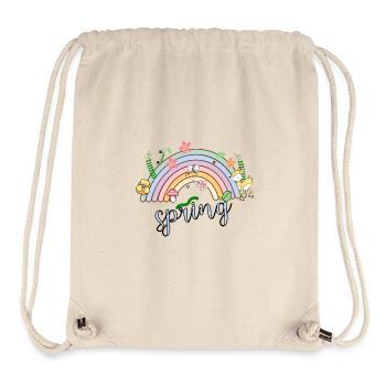 Spring is a season of renewal, - Stanley/Stella Recycled Gym Bag - natural - Front