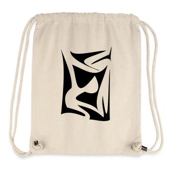 tribal - Sac à cordon recyclé Stanley/Stella - blanc naturel - Devant