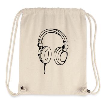 kopfhörer - Stanley/Stella recycelter Gym Bag - Naturweiß - Vorne