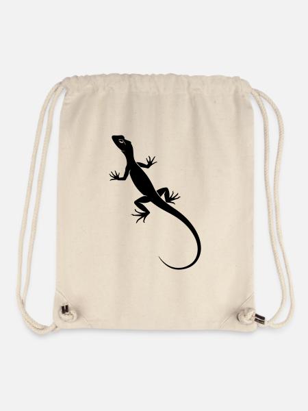 Lizard - Stanley/Stella Recycled Gym Bag - natural