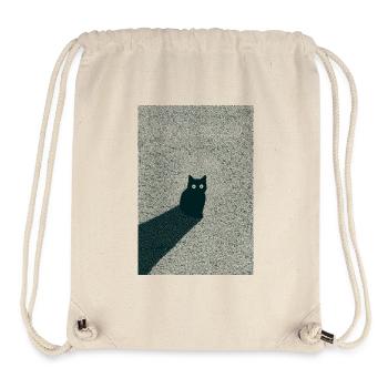 Kitty Dots - Stanley/Stella recycelter Gym Bag - Naturweiß - Vorne