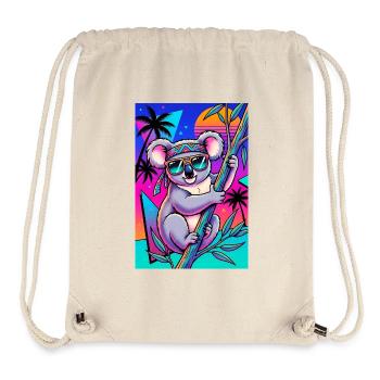 Koala - Stanley/Stella recycelter Gym Bag - Naturweiß - Vorne
