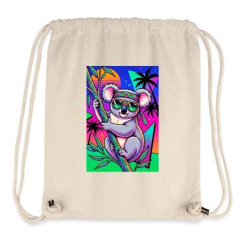 Koala - Stanley/Stella recycelter Gym Bag - Naturweiß - Vorne