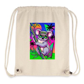 Koala - Stanley/Stella recycelter Gym Bag - Naturweiß - Vorne