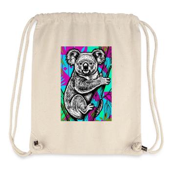 Koala - Stanley/Stella recycelter Gym Bag - Naturweiß - Vorne