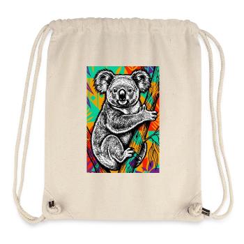 Koala - Stanley/Stella recycelter Gym Bag - Naturweiß - Vorne