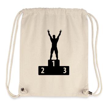 Number One - Stanley/Stella Recycled Gym Bag - natural - Front