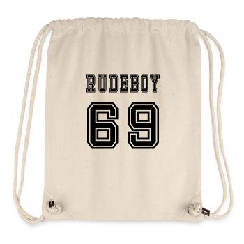 Rudeboy 69 - Sac à cordon recyclé Stanley/Stella - blanc naturel - Devant