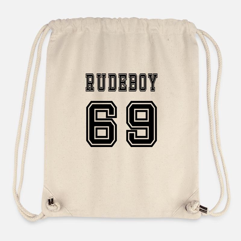 Rudeboy 69 - Stanley/Stella recycelter Gym Bag - Naturweiß