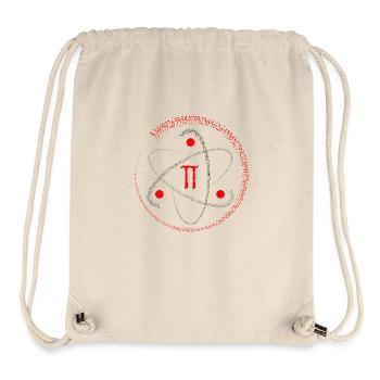 Rotate Pi number - Stanley/Stella Recycled Gym Bag - natural - Front
