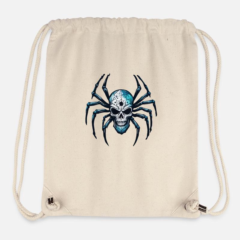 Spider / Web / Pet / Reptile / Eight-legged - Stanley/Stella Recycled Gym Bag - natural