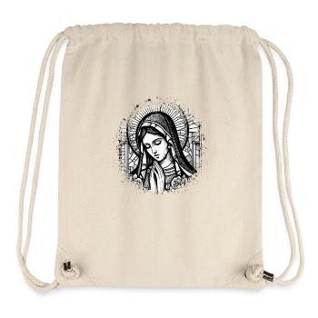 Jungfrau Maria Jesus Bibel Christliche Religion Madona - Stanley/Stella recycelter Gym Bag - Naturweiß - Vorne