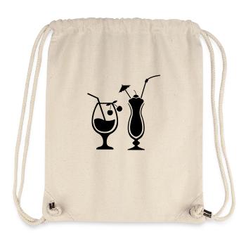 Cocktails - Stanley/Stella Recycled Gym Bag - natural - Front