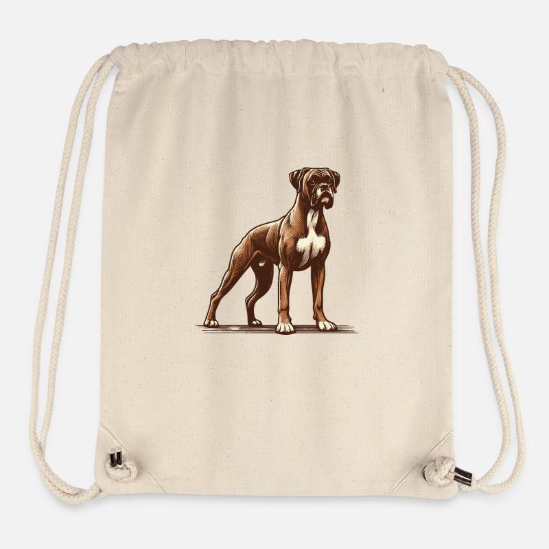 Boxer - Stanley/Stella recycelter Gym Bag - Naturweiß